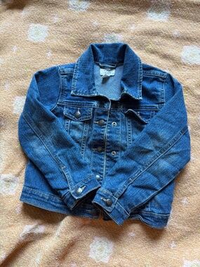 The Children's Place Denim Jacket Blue Button-Up 4T